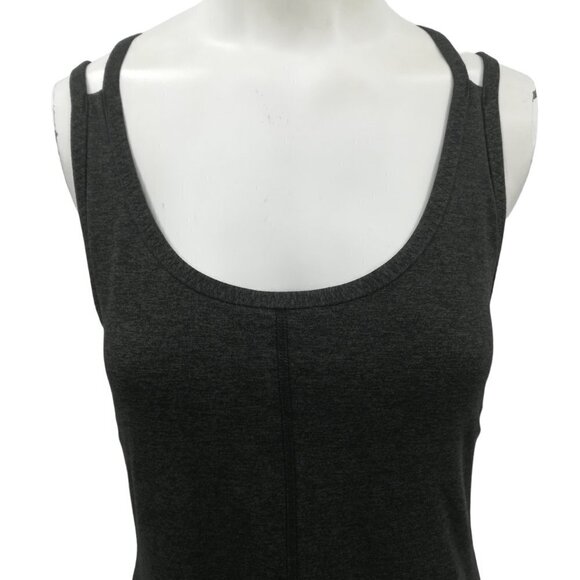 Patagonia Latticeback Gray Strappy A-line Dress Size S Stretch Shelf Bra - Picture 5 of 12